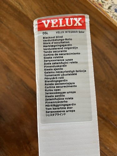 Velux blackout window blind - velux,