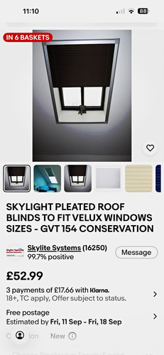 Velux gvt 154 - 154, conservation