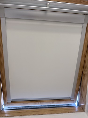 Blinds2go ivory blackout - ivory, roof