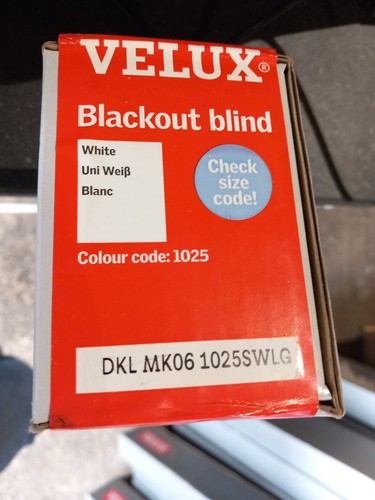 Genuine velux manual blind - genuine,