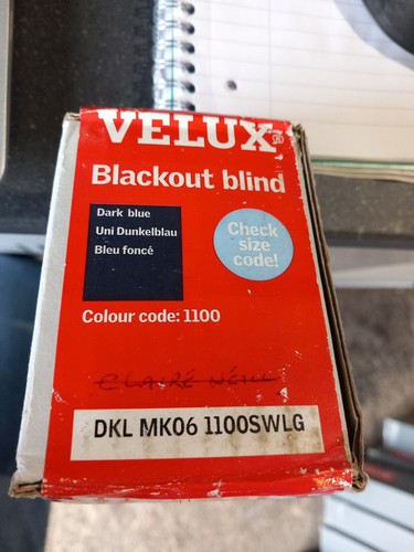 Velux genuine manual blind - manual,